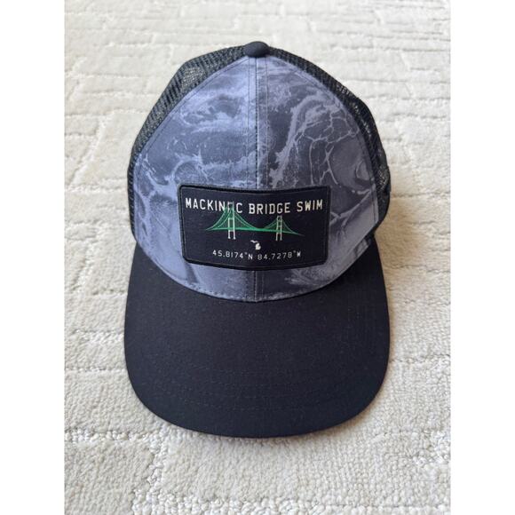 NWOT Boco Gear Mackinac Island Bridge Snapback Hat Adjustable Mesh Back - Picture 1 of 6